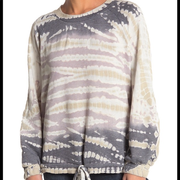 YFB by Young Fabulous & Broke Tie Dye Sweatshirt nwt - Picture 2 of 7